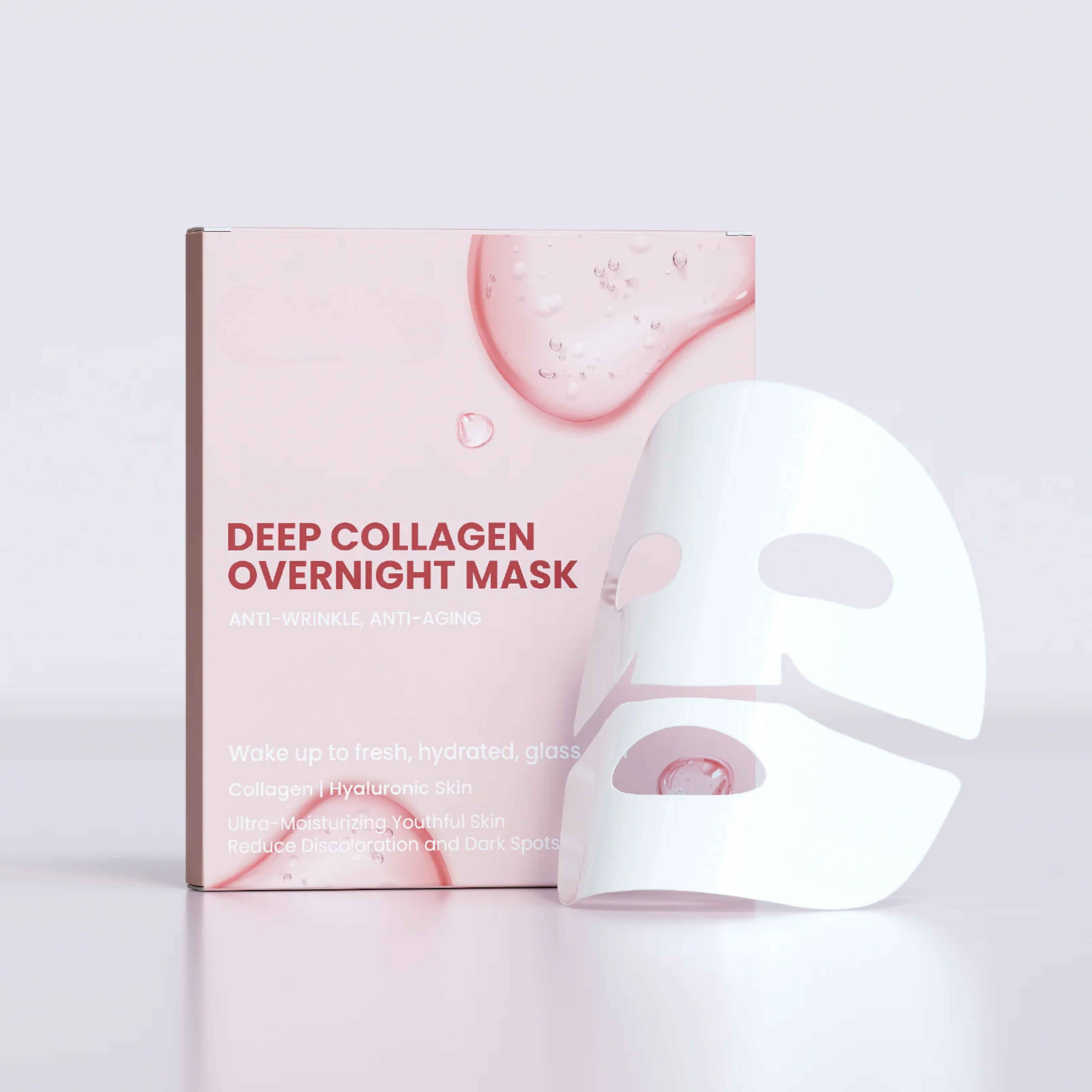 Collageen masker - anti wallen en donkere kringen